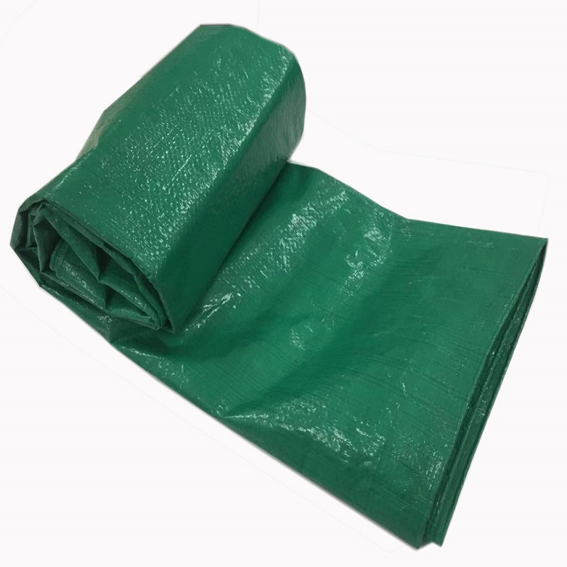 緑色のHDPE織物ファブリックターポリンLDPEラミネートPEターポリントラックカバーターポリンプラスチックシート